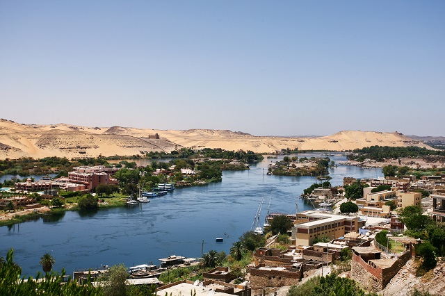 Vale do Rio Nilo no Egito
