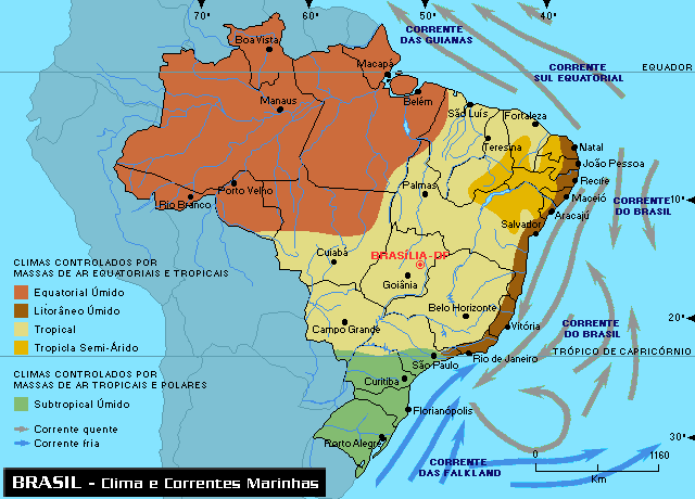 Climas brasileiros 