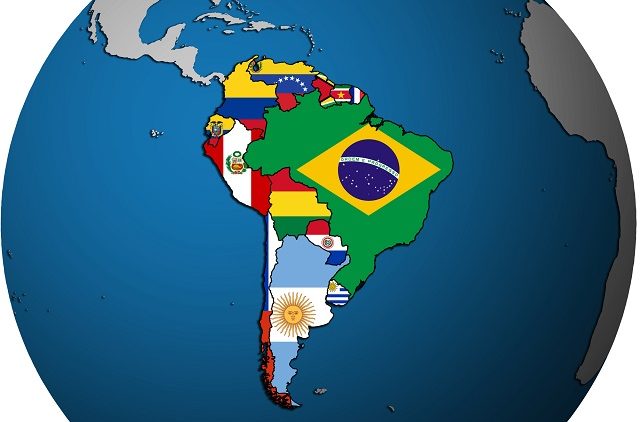 América Do Sul Mapa E Países Desse Continente Estudo Kids