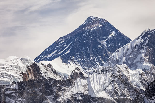 Monte Everest, no Himalaya