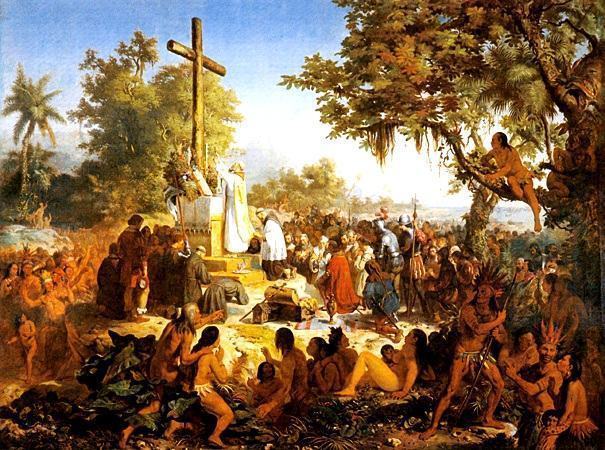 Primeira missa no Brasil: período de conversão ao catolicismo 