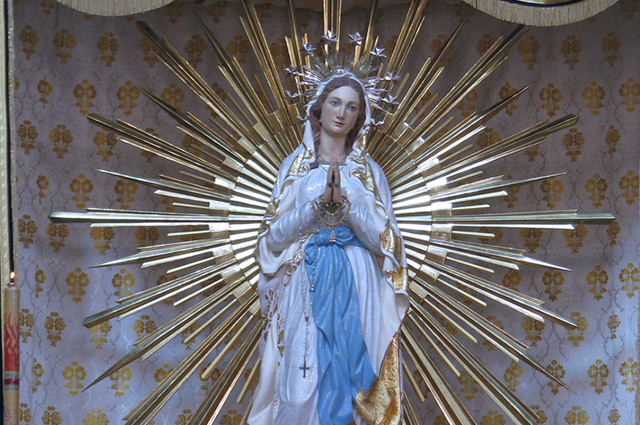 O dia de nossa Senhora da Conceição passou a ser comemorado no dia em que foi definido o dogma da Santa e Imaculada