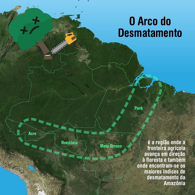 Arco do desmatamento